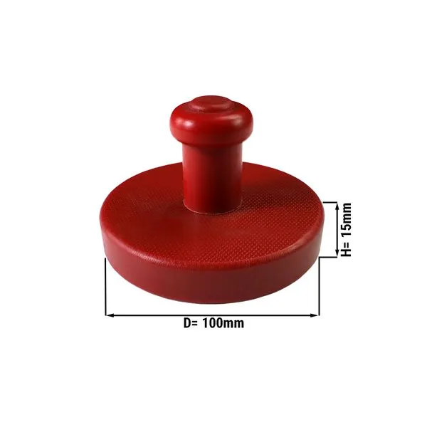 Pyörykkä-/hampurilaispihvipuristin - keskikoko 100mm