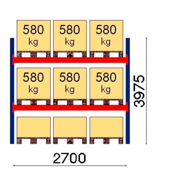 Aluseriiul 9x 580kg
