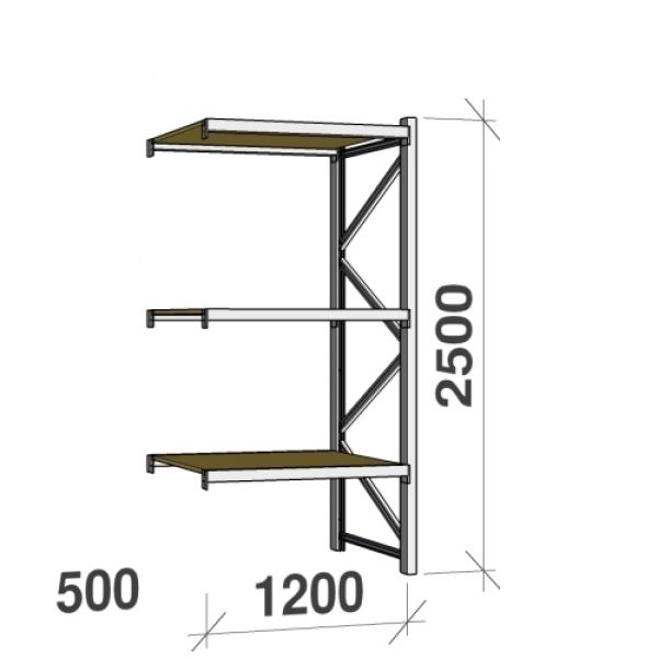 Riiul UNIV lisa 1200x500