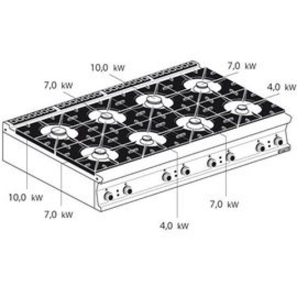 Liesi 8 polttimella 160x80